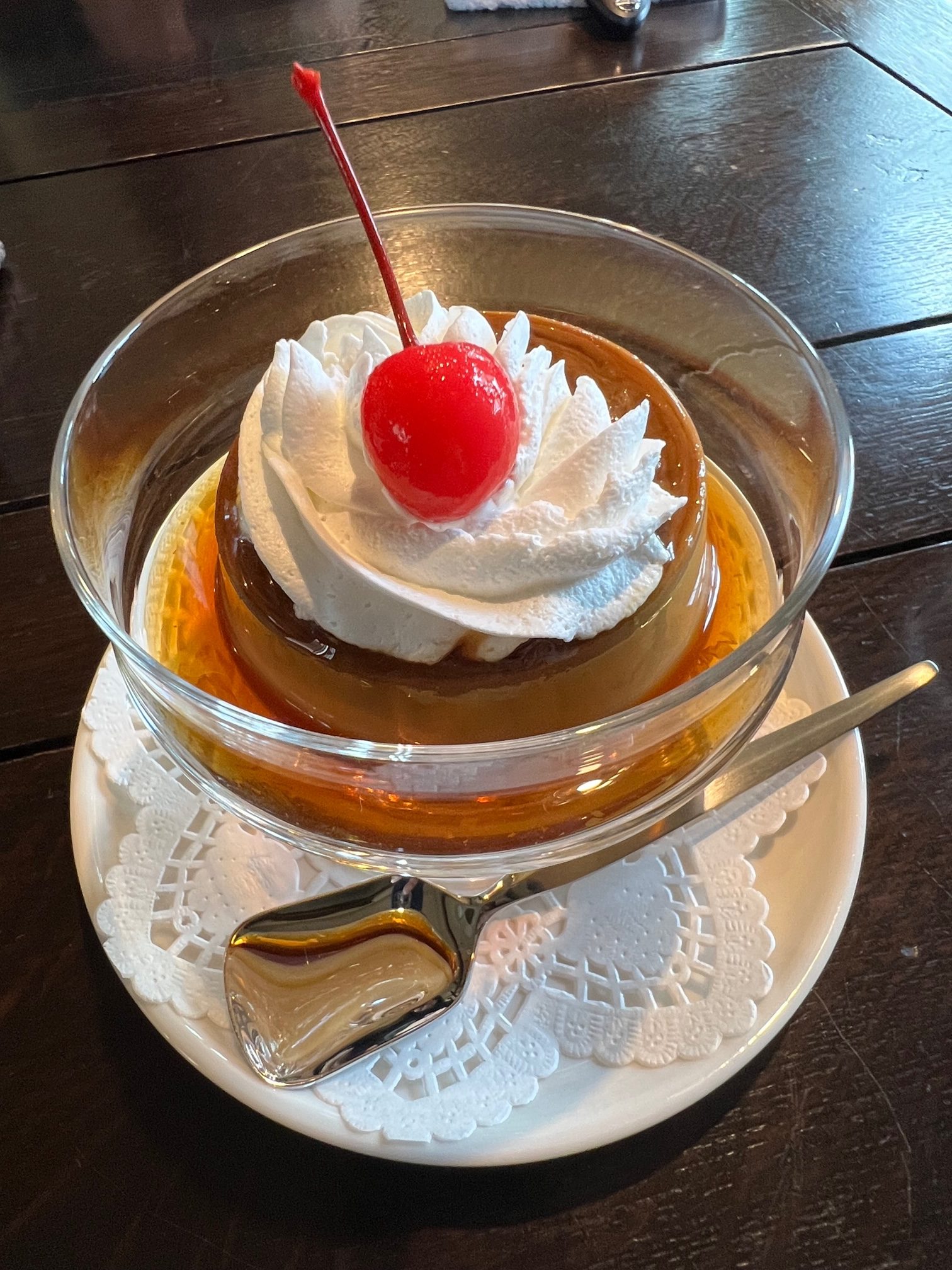 知り合いのカフェにて