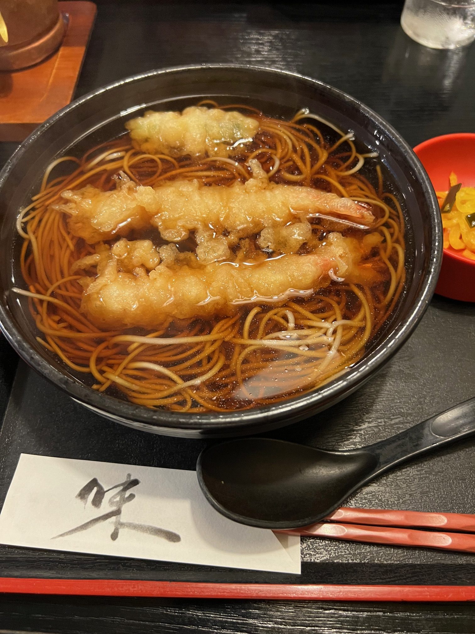 サムネイル:天ぷら蕎麦