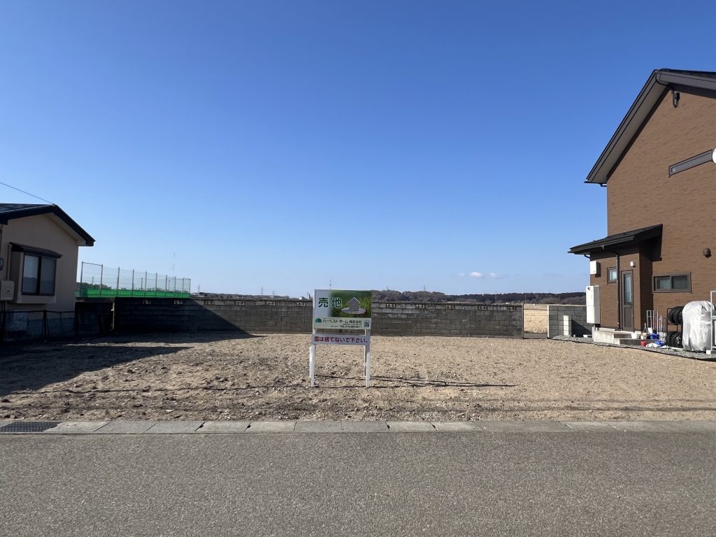 サムネイル:注文住宅用地「秋田市飯島西袋3丁目」
