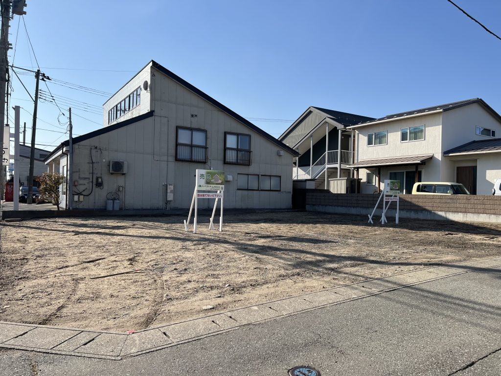 サムネイル:注文住宅用地「秋田市八橋鯲沼A」2区画　販売開始