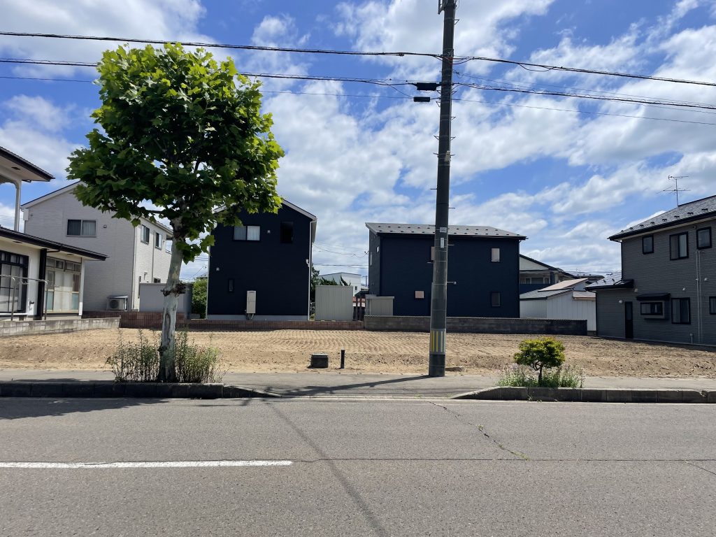 サムネイル:注文住宅用地「秋田市飯島美砂町」2区画