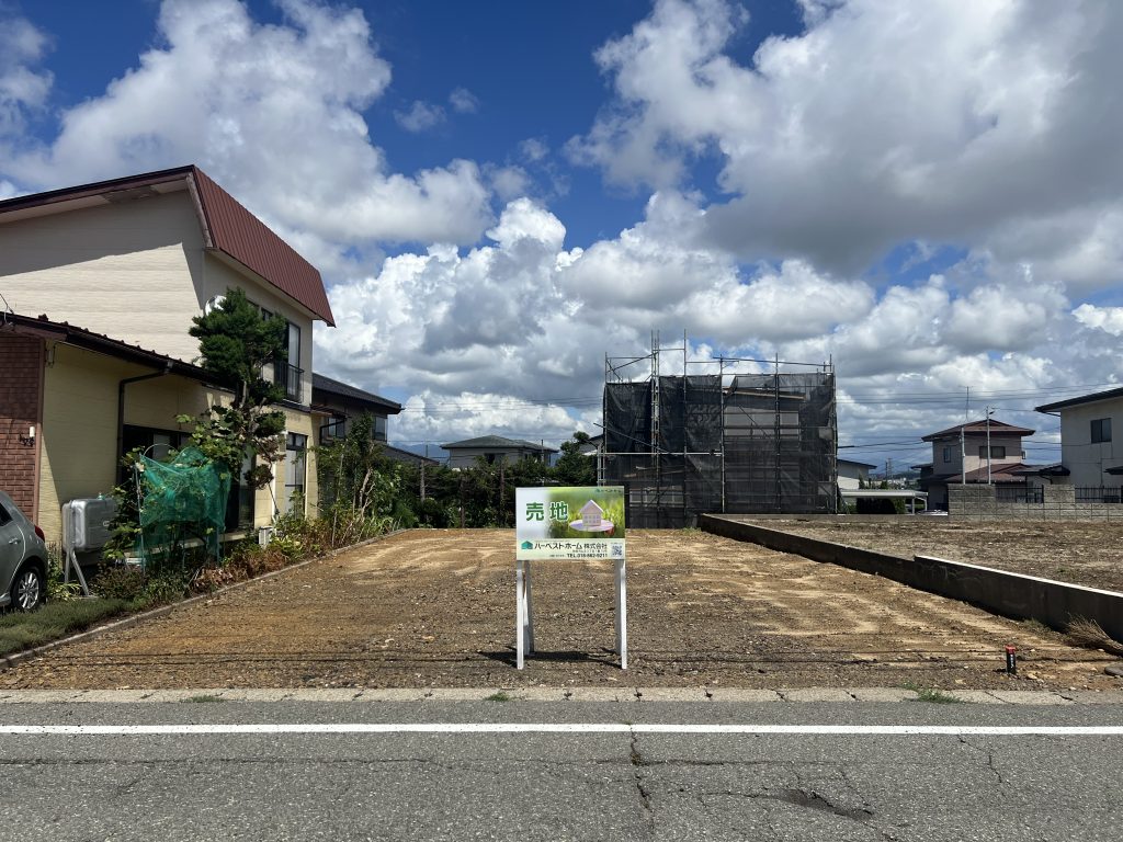 サムネイル:注文住宅用地「秋田市新屋松美ガ丘南町B」