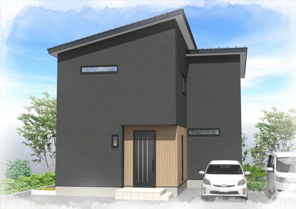 サムネイル:「秋田市土崎港南№４」建売住宅建築中