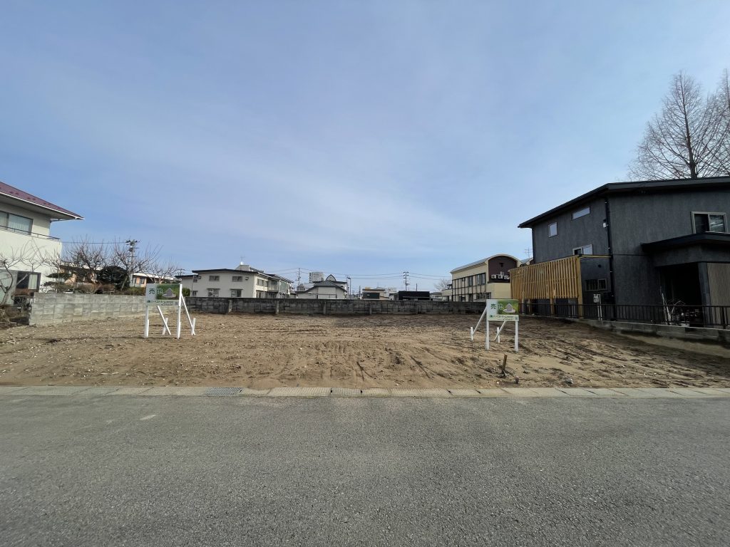 サムネイル:注文住宅用地「秋田市広面近藤堰添」2区画