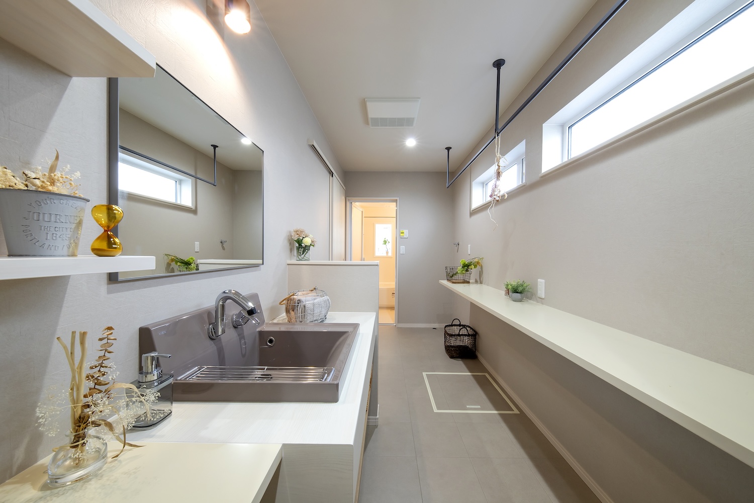 写真:ユーティリティスペース